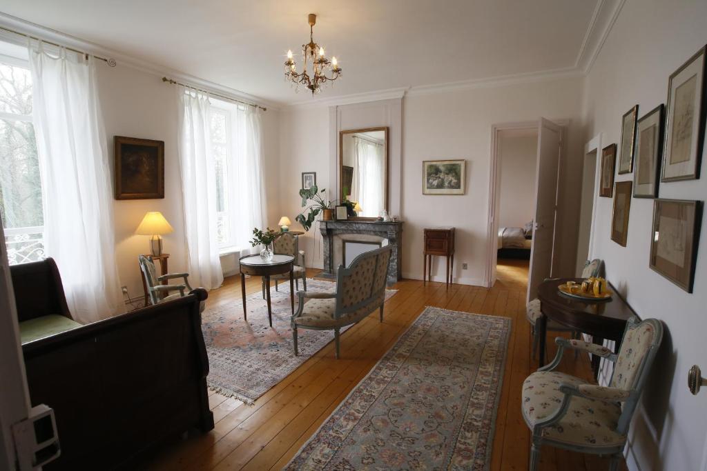 Chateau De Penfrat Gouesnach Szoba fotó